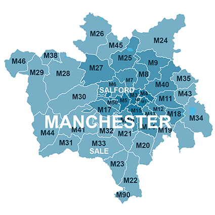 Manchester Map (House Sale Data)